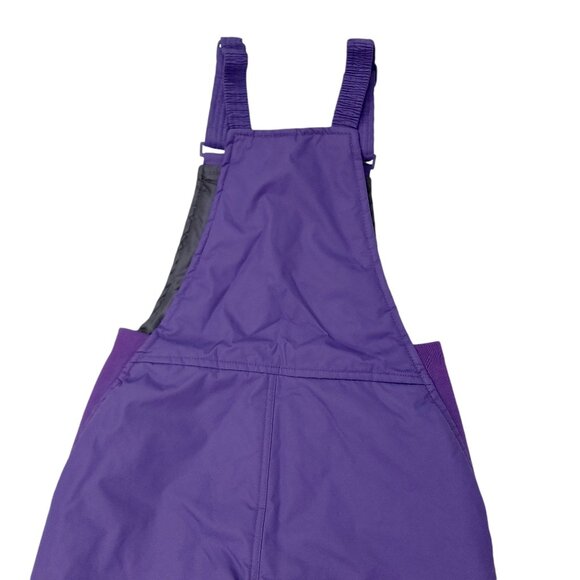 Arctix A6 Snow Bib Youth Large Purple Front Zip Insulated Warm Winter Outdoor - Picture 7 of 11
